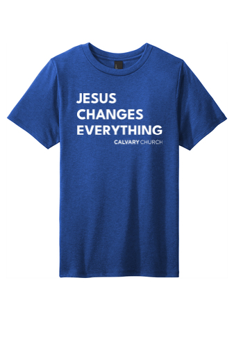 Calvary Church Jesus Changes Everything T-shirt