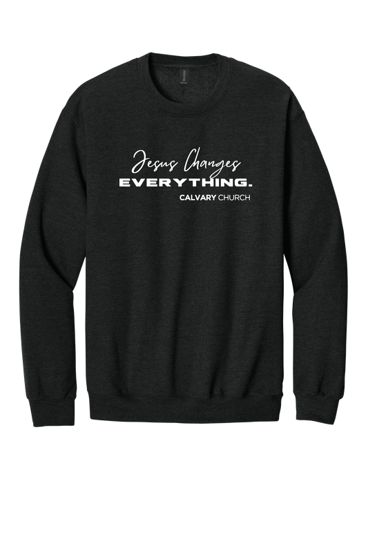 Calvary Church Jesus Is Everything Crewneck Sweatshirt