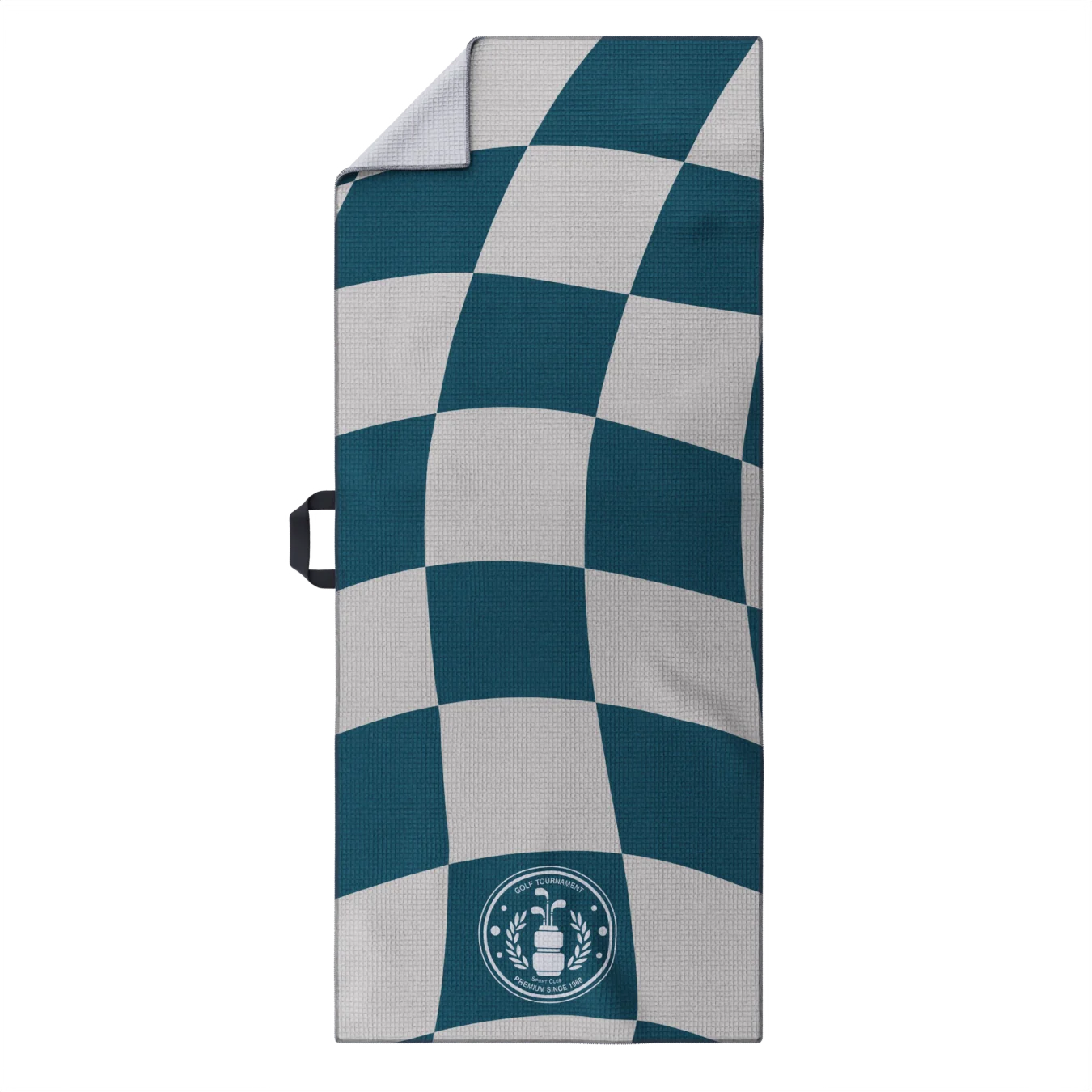 Velour Waffle Custom Golf Towel